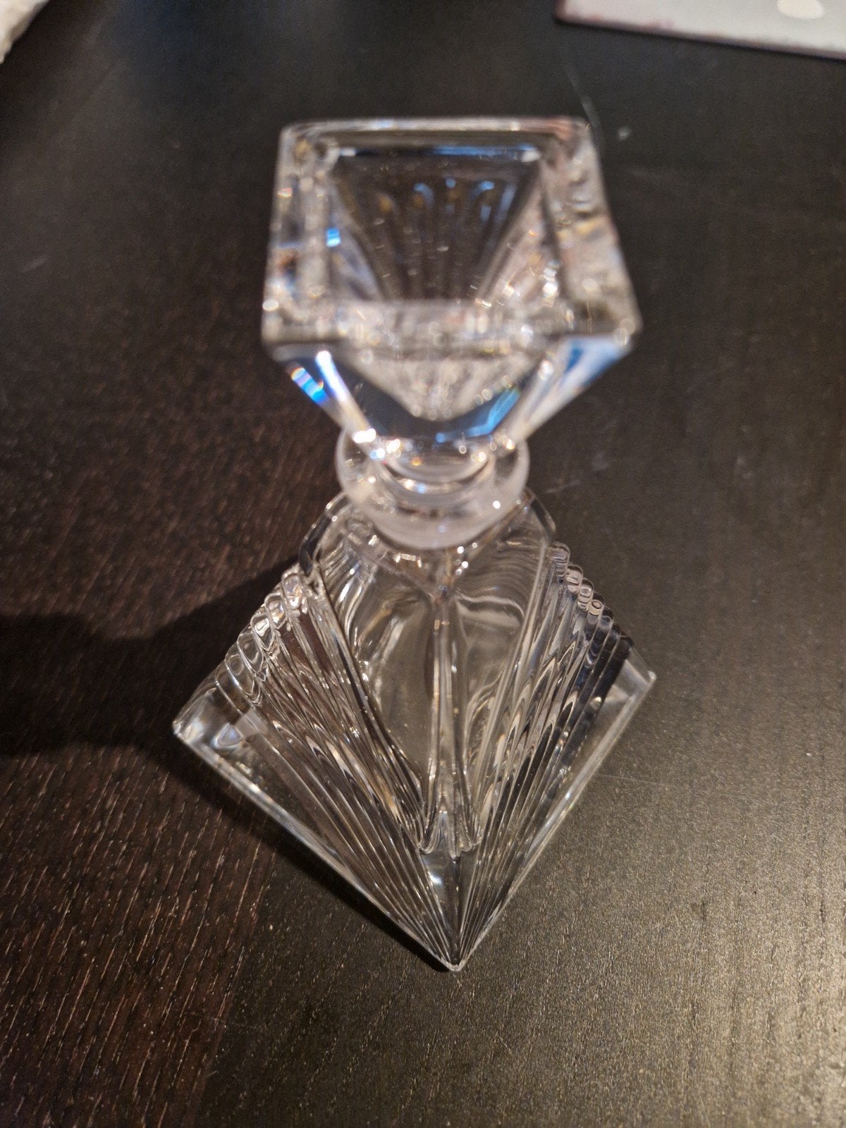 Kleine kristal karaf, Ophalen of Verzenden