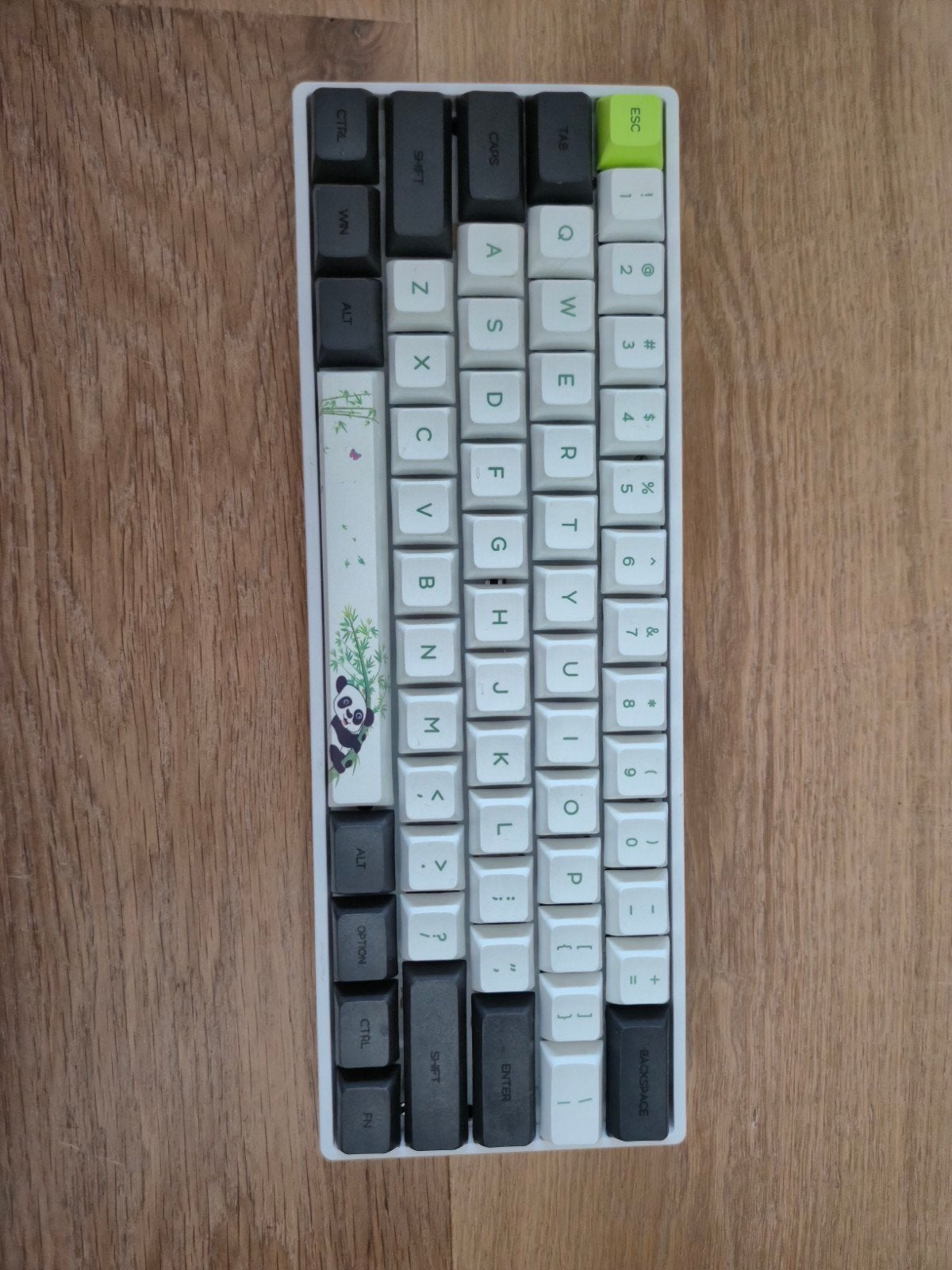 Modded Gaming keyboard - SK 61 Panda Design, EPOMAKER SKYLOONG, Ophalen of Verzenden, Zo goed als nieuw, Qwerty