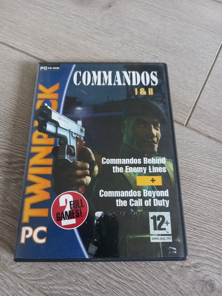 PC game – Commandos deel 1 & 2, Avontuur en Actie, 1 speler, Ophalen of Verzenden, Zo goed als nieuw