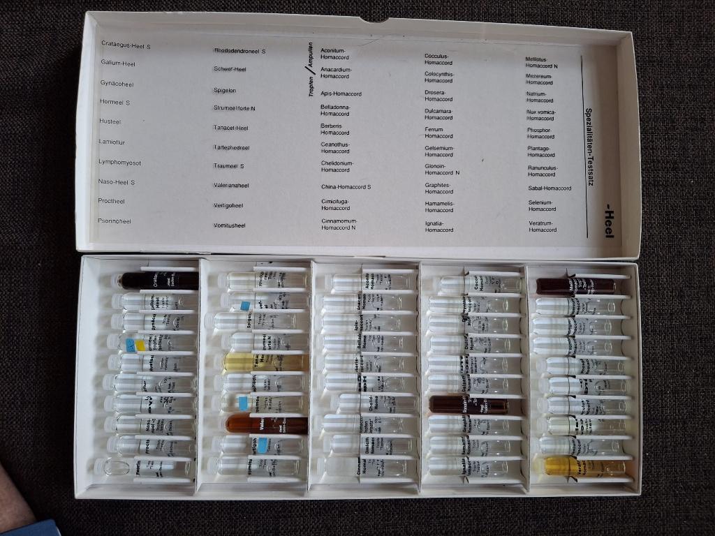 Bioresonantie HEEL testdoos Homaccords, Ophalen of Verzenden, Gebruikt, Overige typen