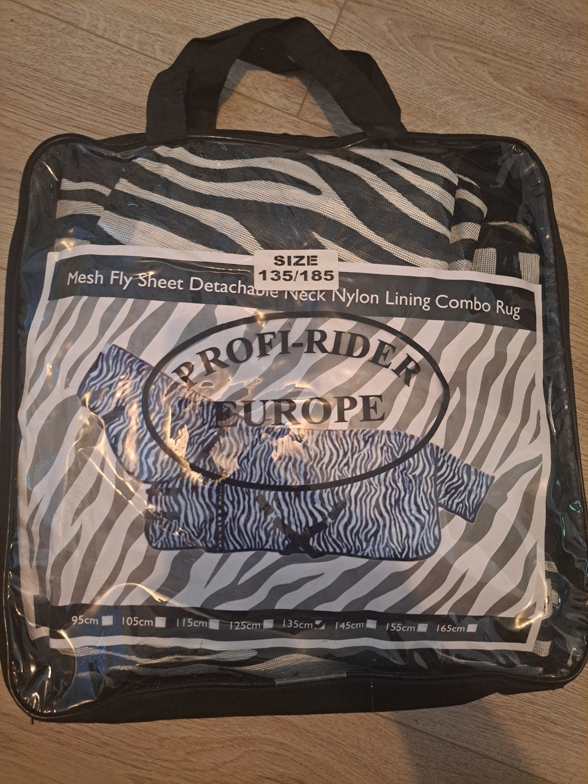 Vliegendeken zebra print maat 185 nieuw, Dieren en Toebehoren, Paarden en Pony's | Dekens en Dekjes, Ophalen of Verzenden, Nieuw