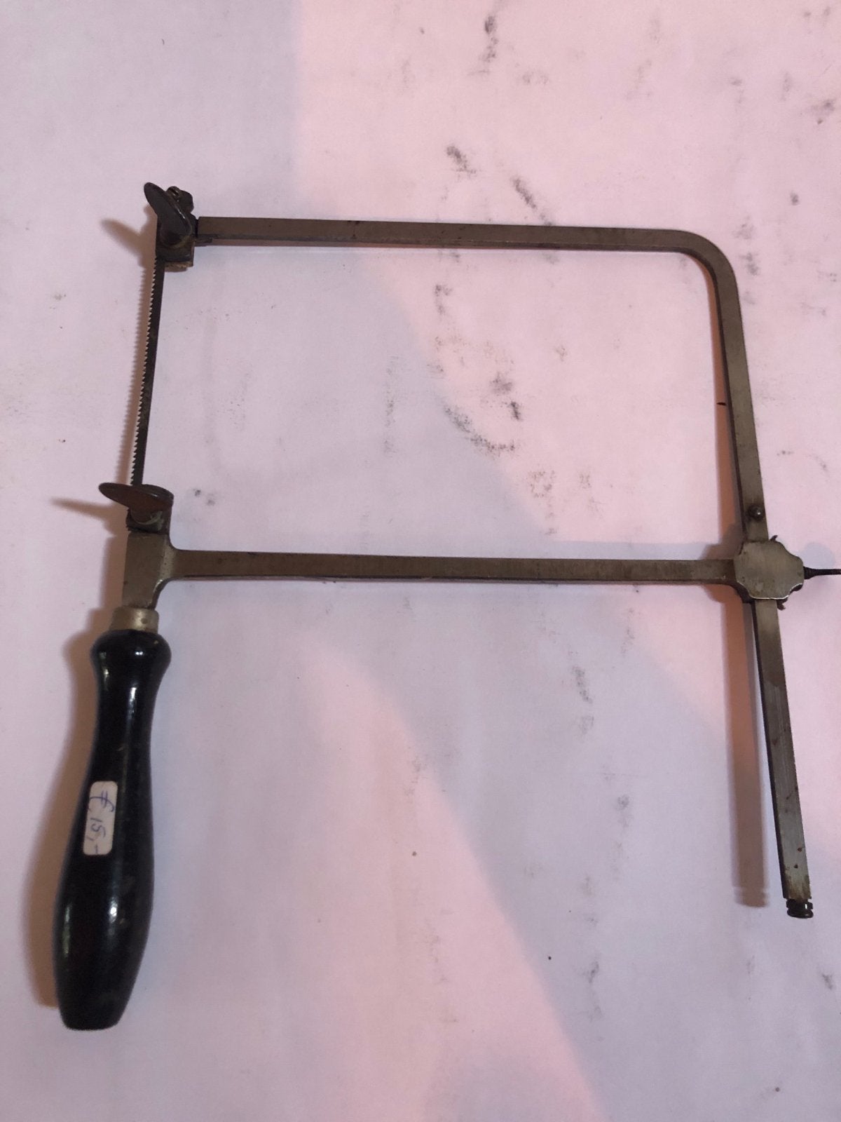 Antiek Juwelierszaagje - 20 cm lang, Antiek en Kunst, Ophalen of Verzenden