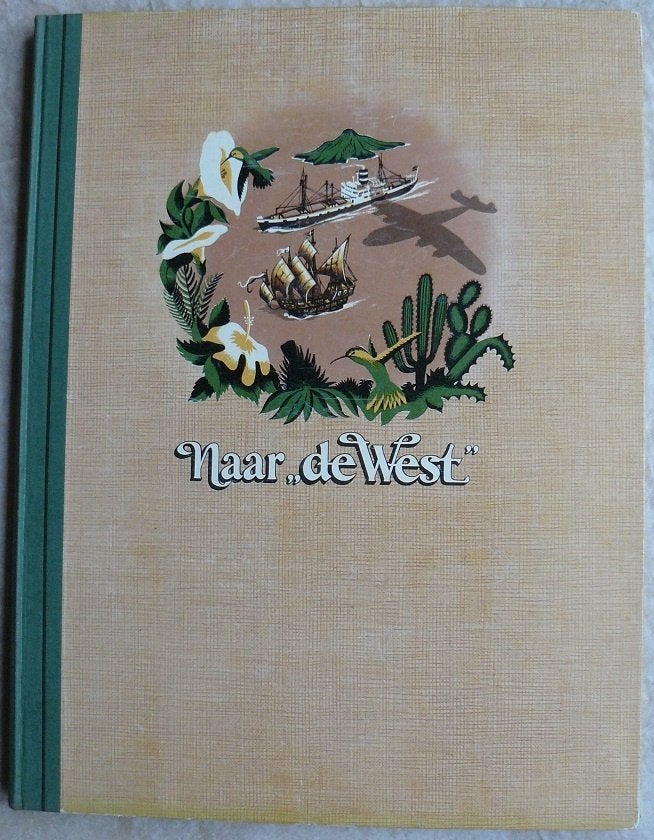 Naar de West  Douwe Egberts, Ophalen of Verzenden, Gelezen, Plaatjesalbum