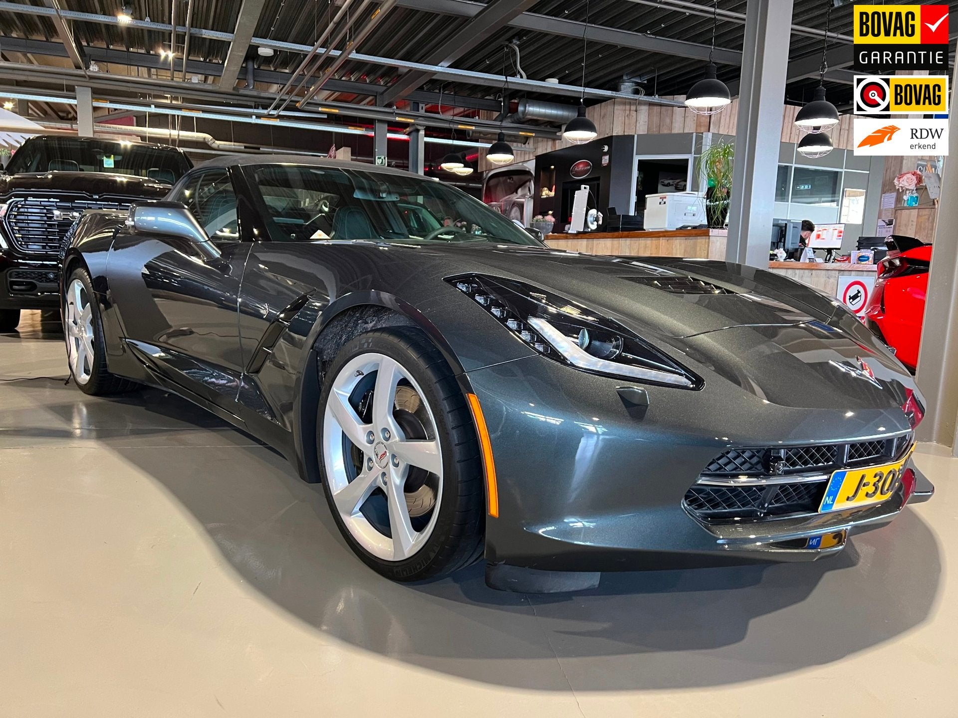 Chevrolet USA Corvette Convertible 6.2 Stingray 3LT, Auto's, Chevrolet, Automaat, Dealer onderhouden, Achterwielaandrijving, Gebruikt
