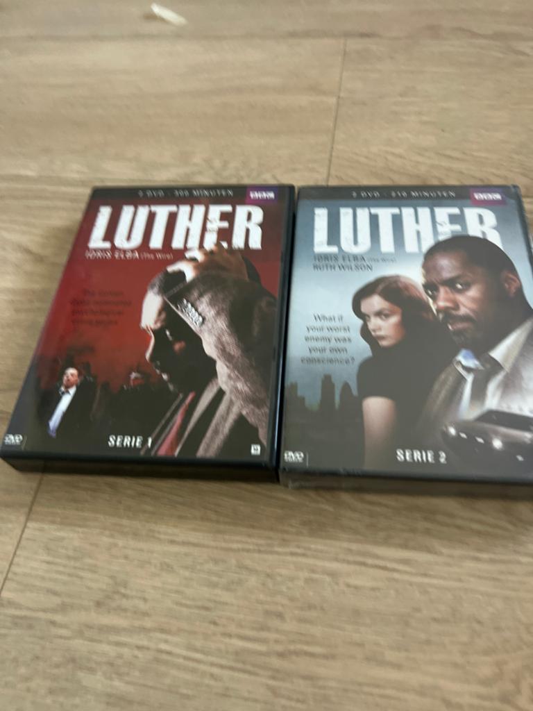 Luther Seizoen 1 & 2 DVD - Seizoen 2 nieuw in seal, Vanaf 16 jaar, Ophalen of Verzenden, Zo goed als nieuw, Drama