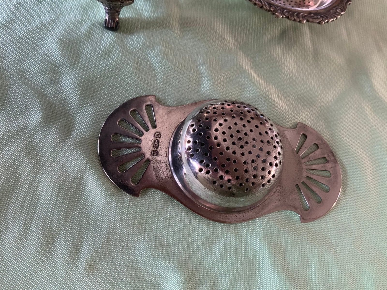 Div brocante, Ophalen of Verzenden, Gebruikt, Zilver, Overige materialen