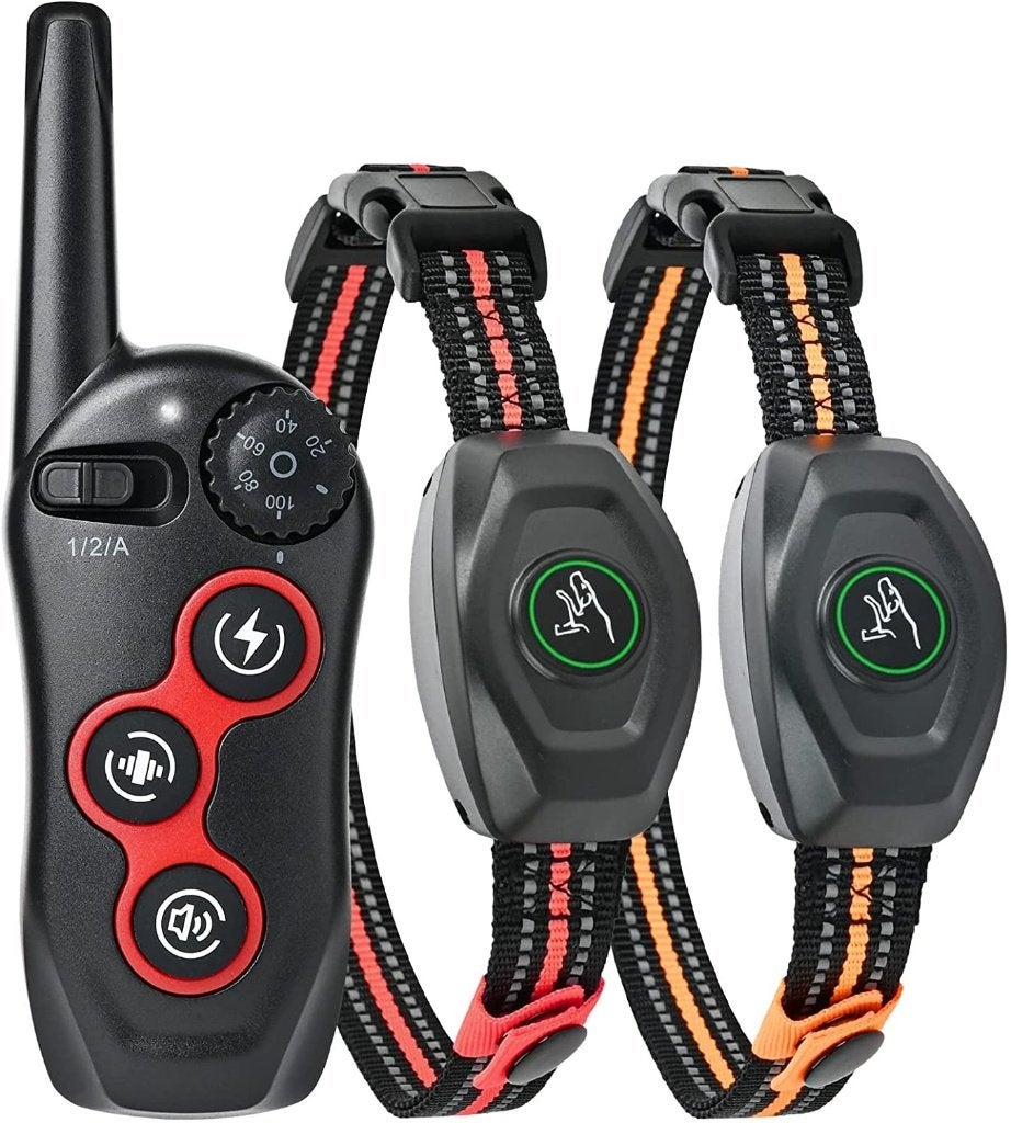 Trainingshalsband en antiblaf - 2-in-1 voor 2 honden 1261, Dieren en Toebehoren, Overige merken, Ophalen of Verzenden, Nieuw, Overige typen