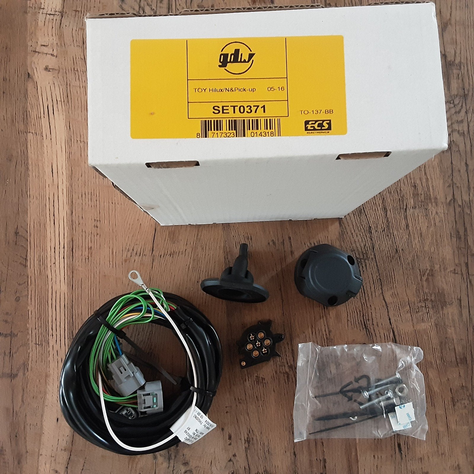 GDW Trekhaak Kabelset SET0371 voor Toyota Hilux (05-16), Ophalen of Verzenden