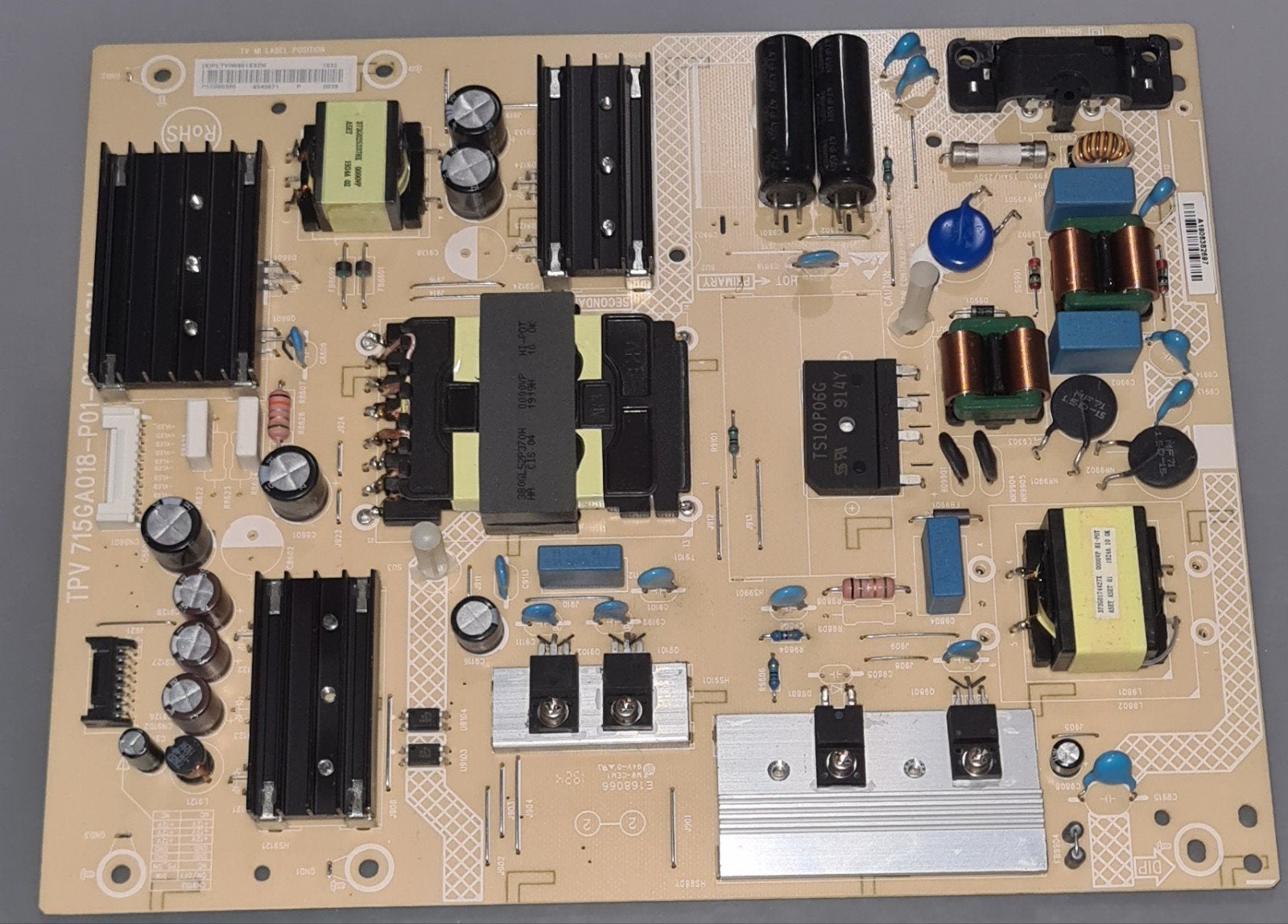 ​Philips 55PUS7304/12 Voedingsbord / Power Board (Getest & W, Philips, Gebruikt, 50 Hz, Ophalen of Verzenden