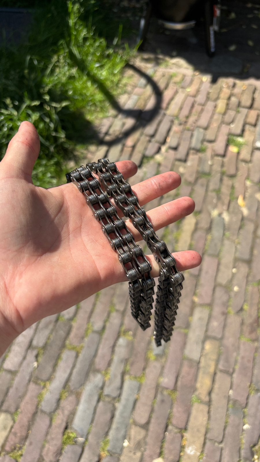 Ketting fiets, Ophalen, Zo goed als nieuw, Dressuur