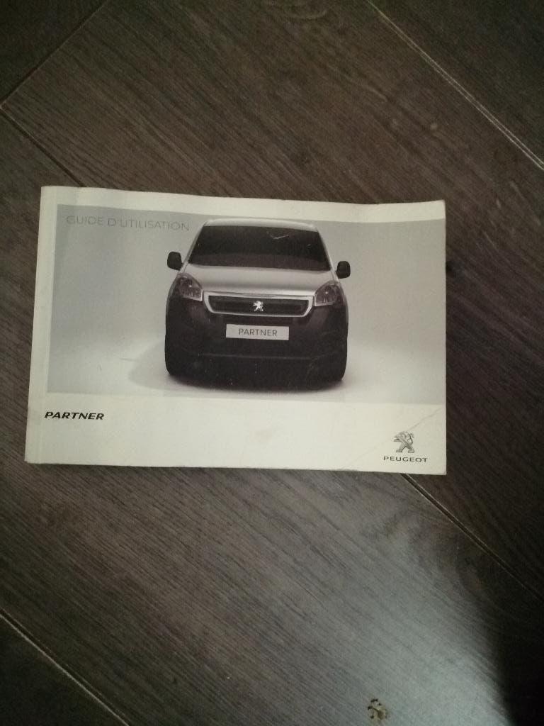 Gebruikershandleiding voor PEUGEOT PARTNER 2015-2018(frans), Ophalen of Verzenden