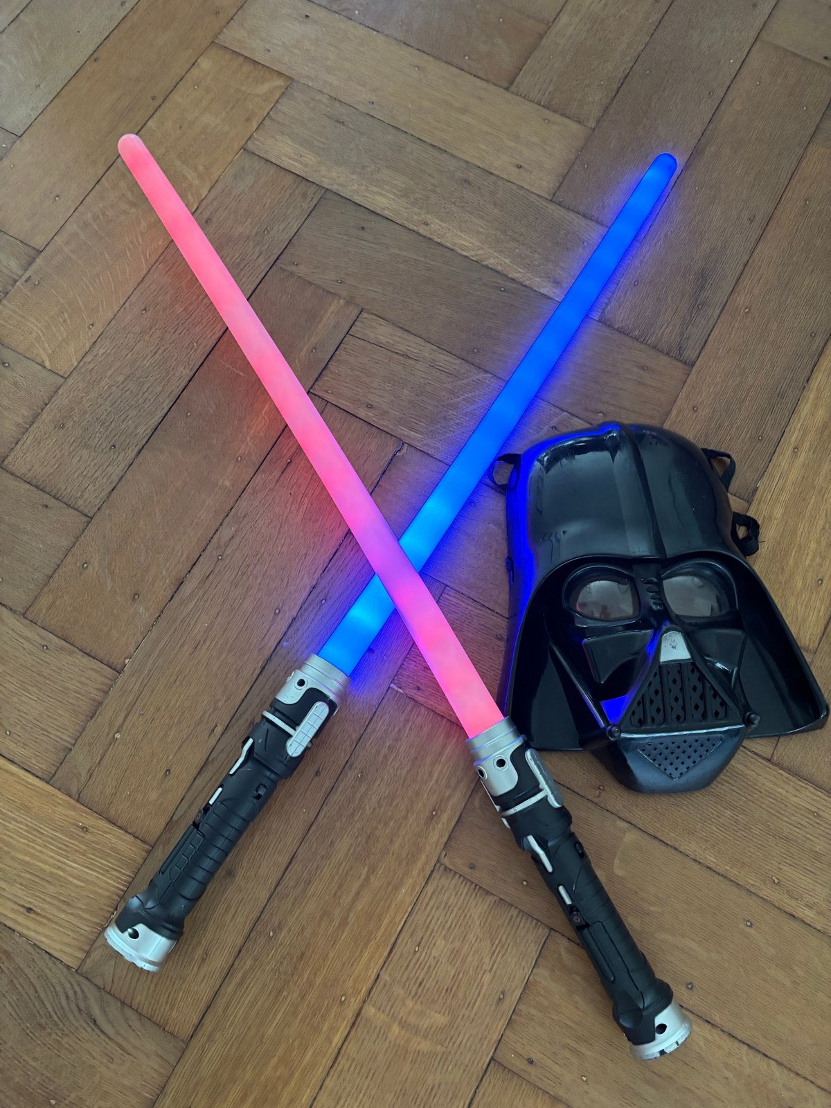 Star Wars Darth Vader speelset met lichtzwaarden, Ophalen, Gebruikt