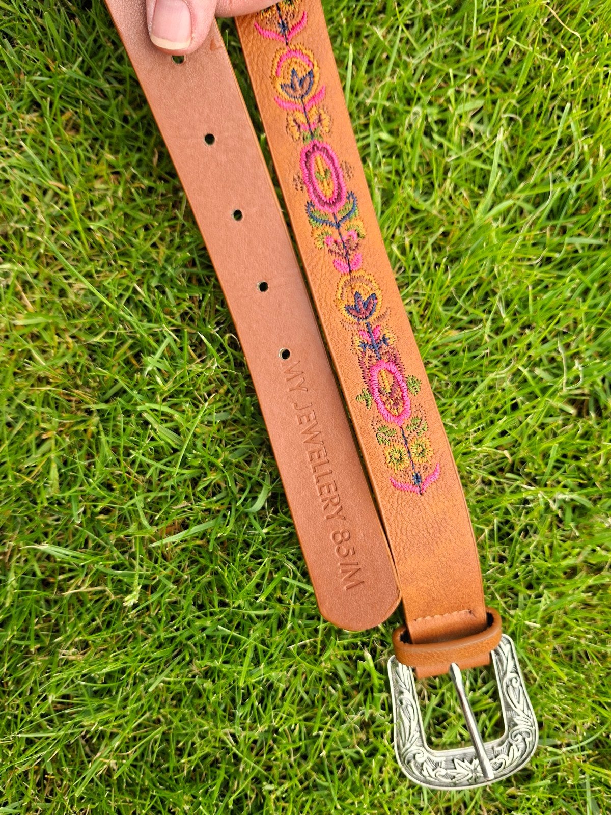 riem met geborduurde bloemen. nieuw. my jewellery., Kleding | Dames, 80 tot 90 cm, Nieuw, Heupriem, Ophalen of Verzenden