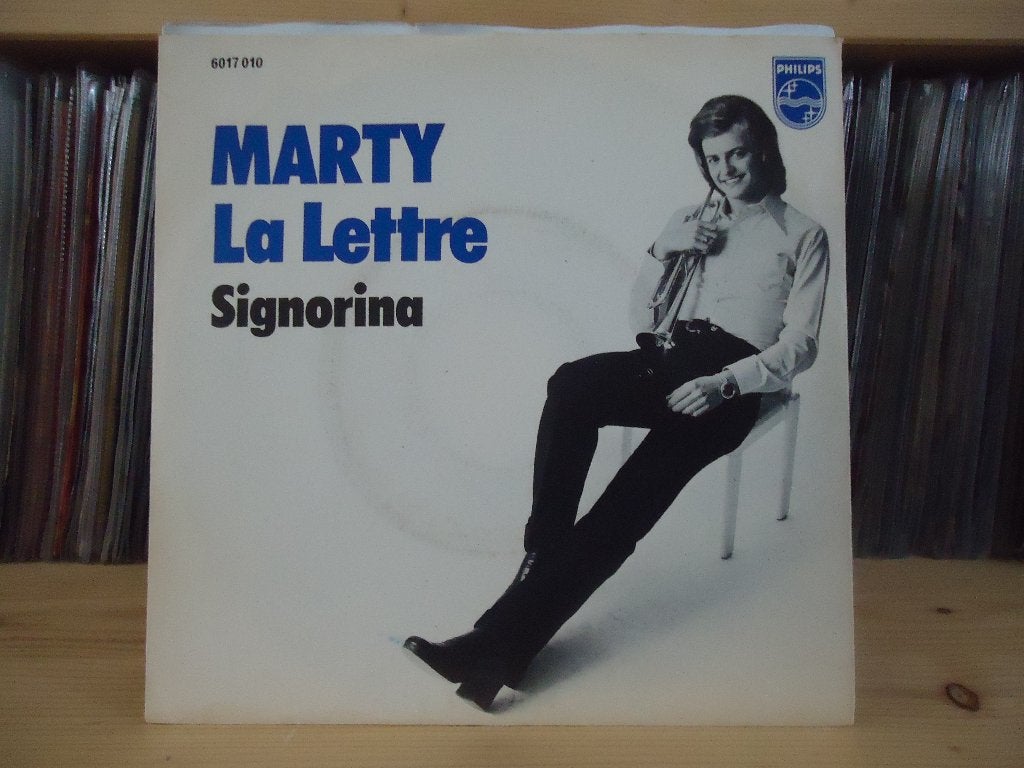 7" Single Marty - La Lettre / Signorina, Gebruikt, Verzenden, 7 inch, Pop