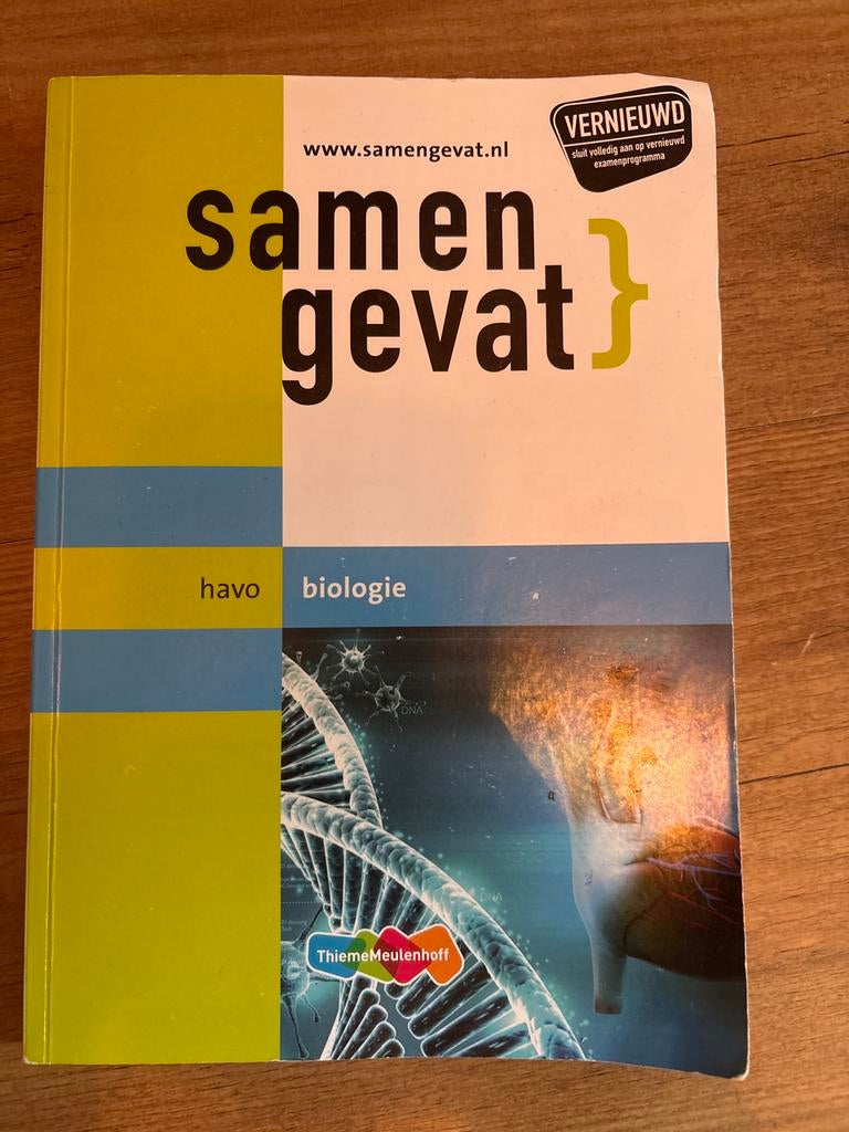 Samengevat Biologie havo, Ophalen of Verzenden, Zo goed als nieuw, HAVO, Biologie