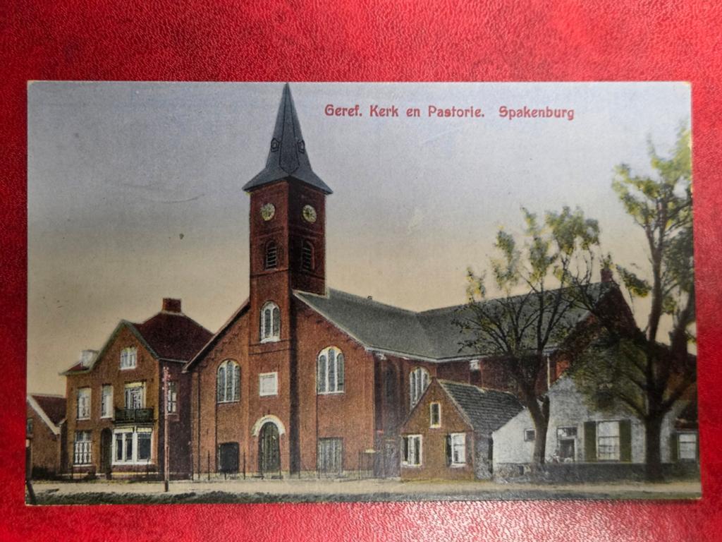 Spakenburg bij Bunschoten Geref. Kerk en Pastorie, Ophalen of Verzenden, Groningen