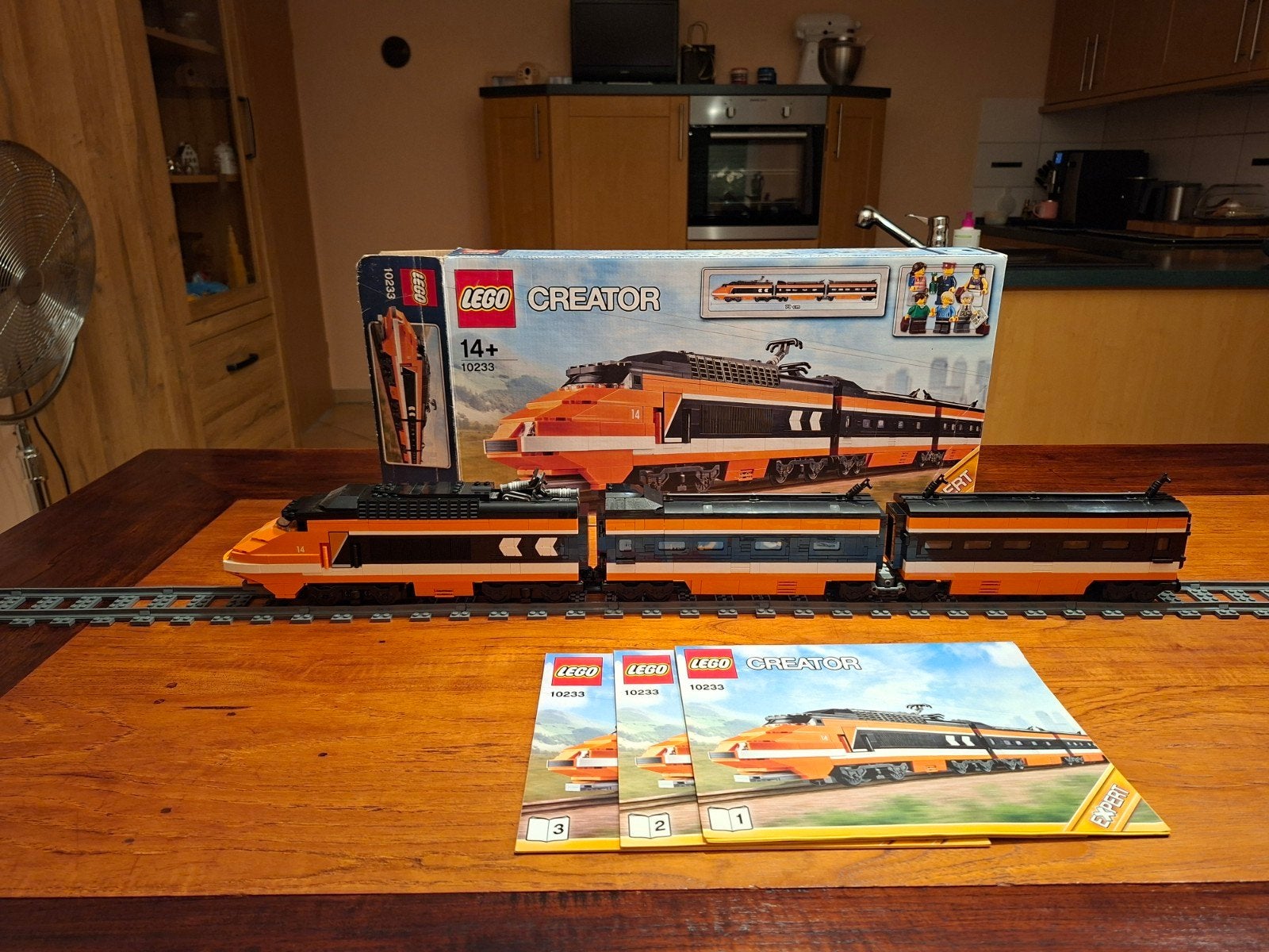 LEGO TREIN 10233 HORIZON COMPLEET, Lego, Ophalen of Verzenden, Zo goed als nieuw, Compleet