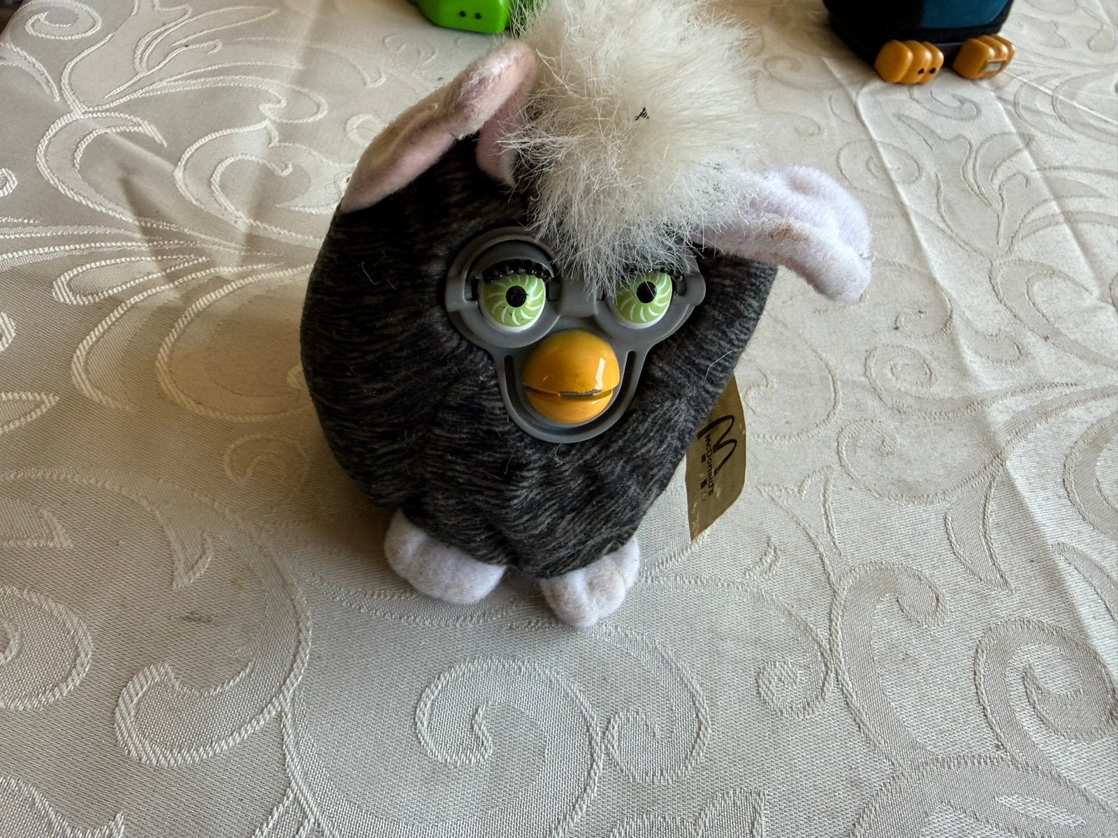 Furby donker met groene ogen, Verzamelen, Ophalen of Verzenden, Gebruikt