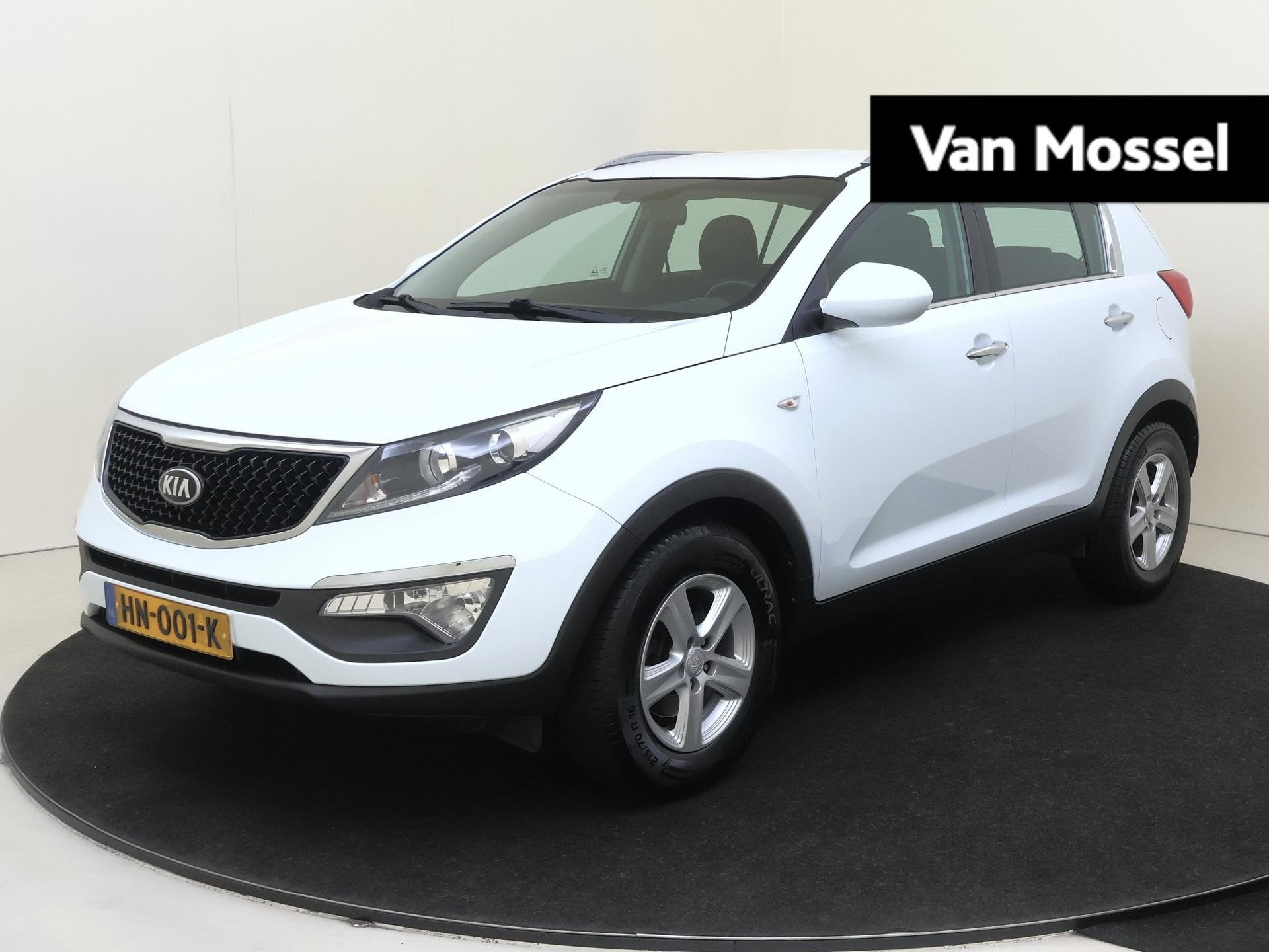 Kia Sportage 1.6 GDI X-treme ComfortLine | Navigatie | Parke, Auto's, Voorwielaandrijving, 4 cilinders, Wit, Origineel Nederlands