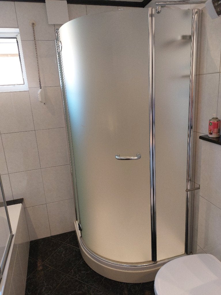 douche deur Sealskin, Ophalen, Gebruikt, Glas, Douche