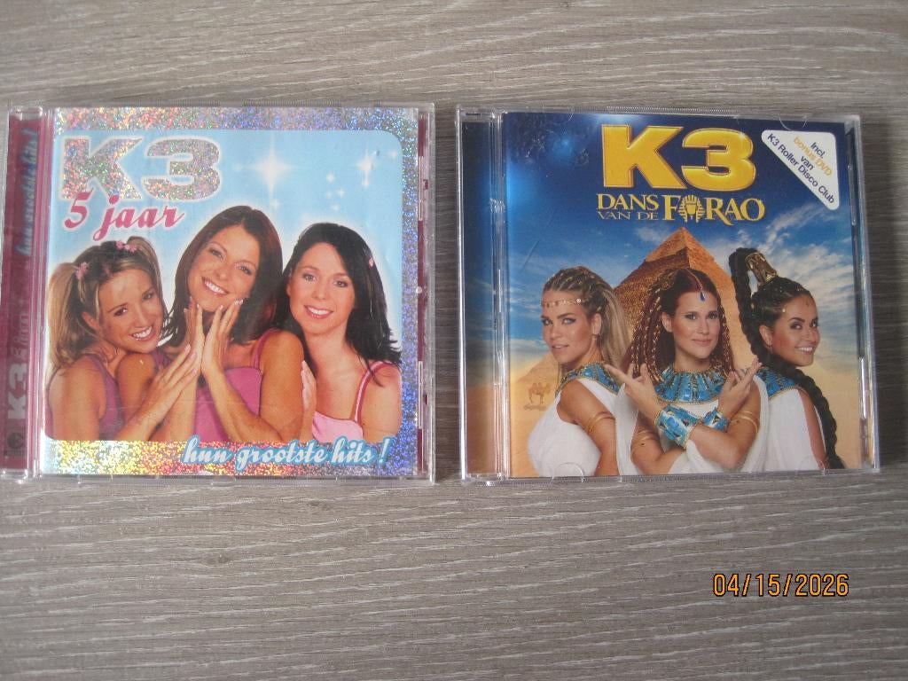 K3    -  verschillende, Verzenden, Gebruikt, Muziek