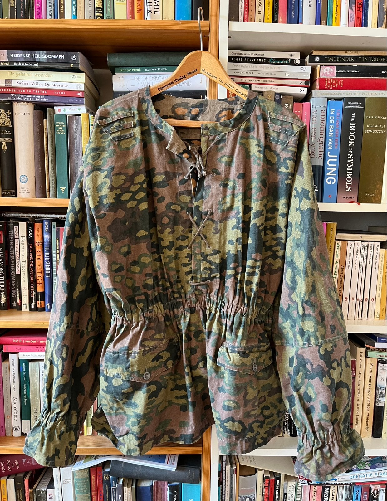 Repro Duitse W-XX smock tarnjacke eichenlaub maat M/L, Verzamelen, Militaria | Tweede Wereldoorlog, Ophalen of Verzenden, Duitsland