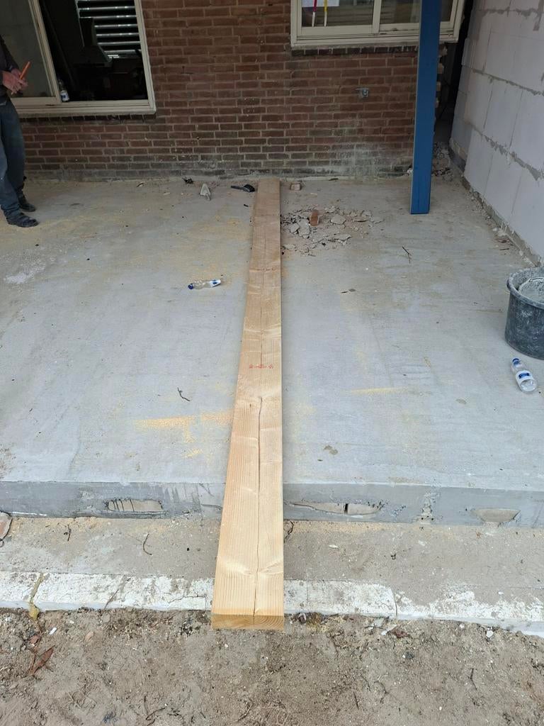Vuren Geschaafd 75x200, lengte 4200 mm, Ophalen