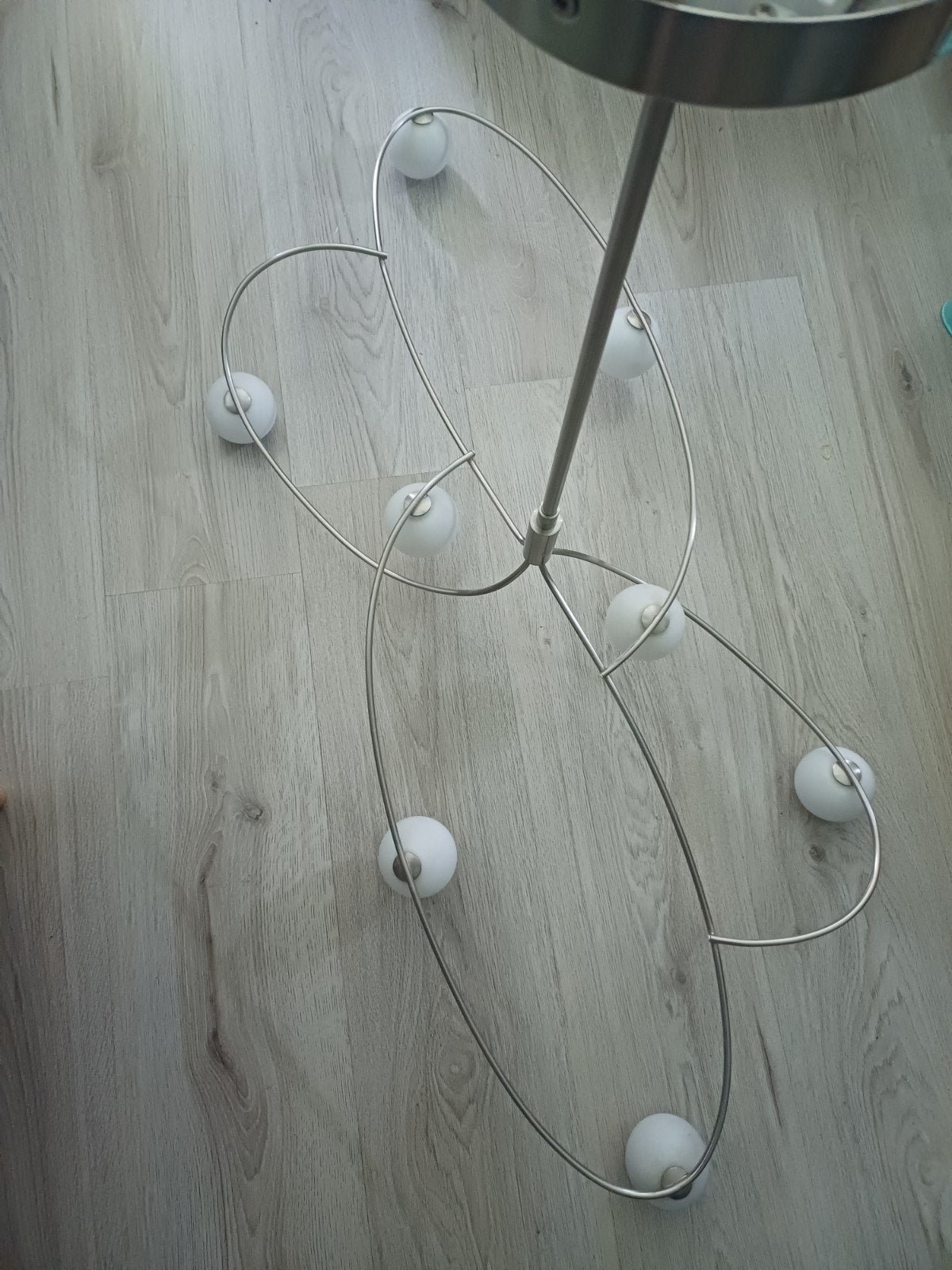 Plafondlamp, Ophalen