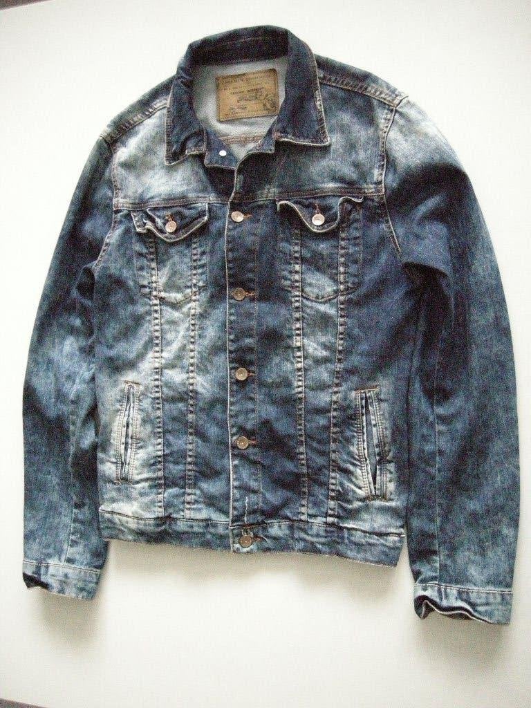 Zara spijkerjas jacket - nieuwst., Ophalen, Zo goed als nieuw, Maat 48/50 (M), Blauw