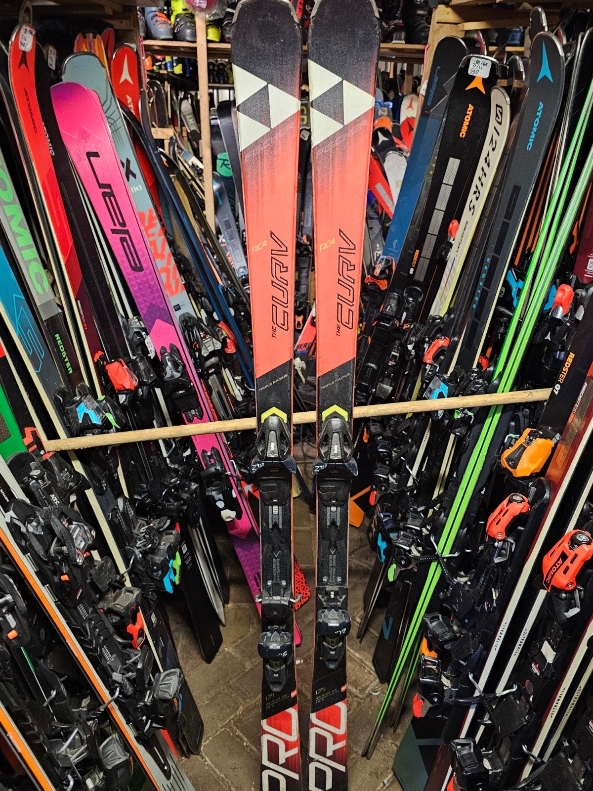 171 FISCHER  RC4  THE CURV PRO triple radius, 160 tot 180 cm, Fischer, Ophalen of Verzenden, Zo goed als nieuw