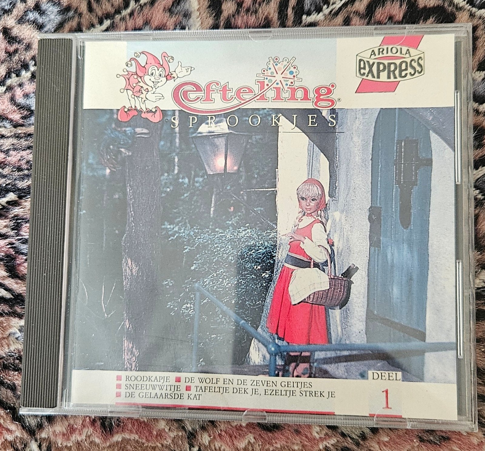 Efteling Sprookjes Deel 1 CD - Roodkapje, Sneeuwwitje, Tot 2 jaar, Ophalen of Verzenden, Zo goed als nieuw, Verhaal of Sprookje