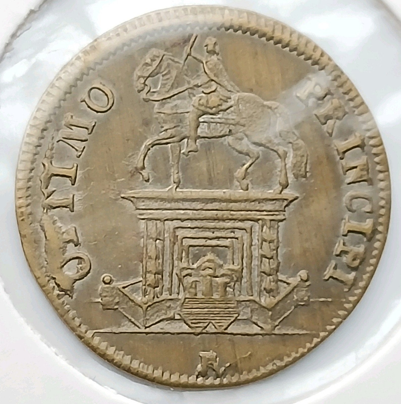 Misslag Lodewijk XVI 1774-1792 Antieke Munt Optimo R Error, Ophalen of Verzenden, Overige materialen