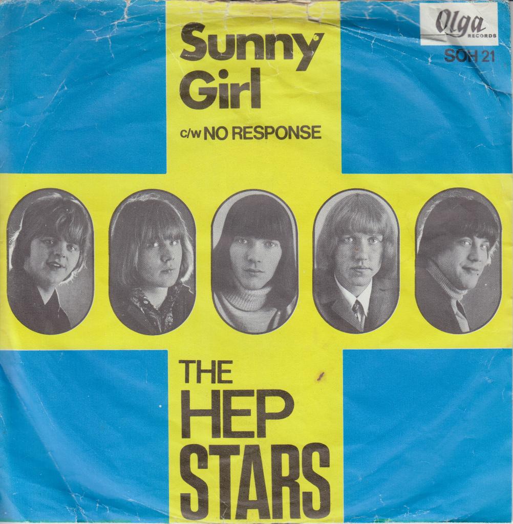 THE HEP STARS - Sunny Girl, Gebruikt, Fotohoes, 7 inch, Single