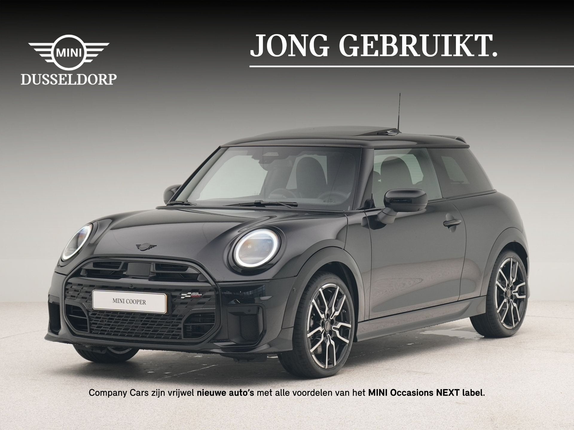 MINI Cooper S John Cooper Works Pakket XL (bj 2026), 4 cilinders, Met garantie (alle), Zwart, Bedrijf