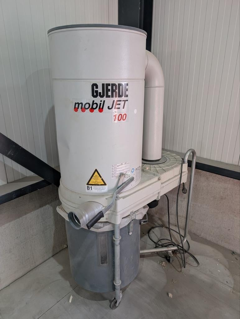 Gjerde Mobil Jet 100 Afzuiger - Krachtige Stofafzuiging, Doe-het-zelf en Verbouw, Ventilatie en Afzuiging, Ophalen