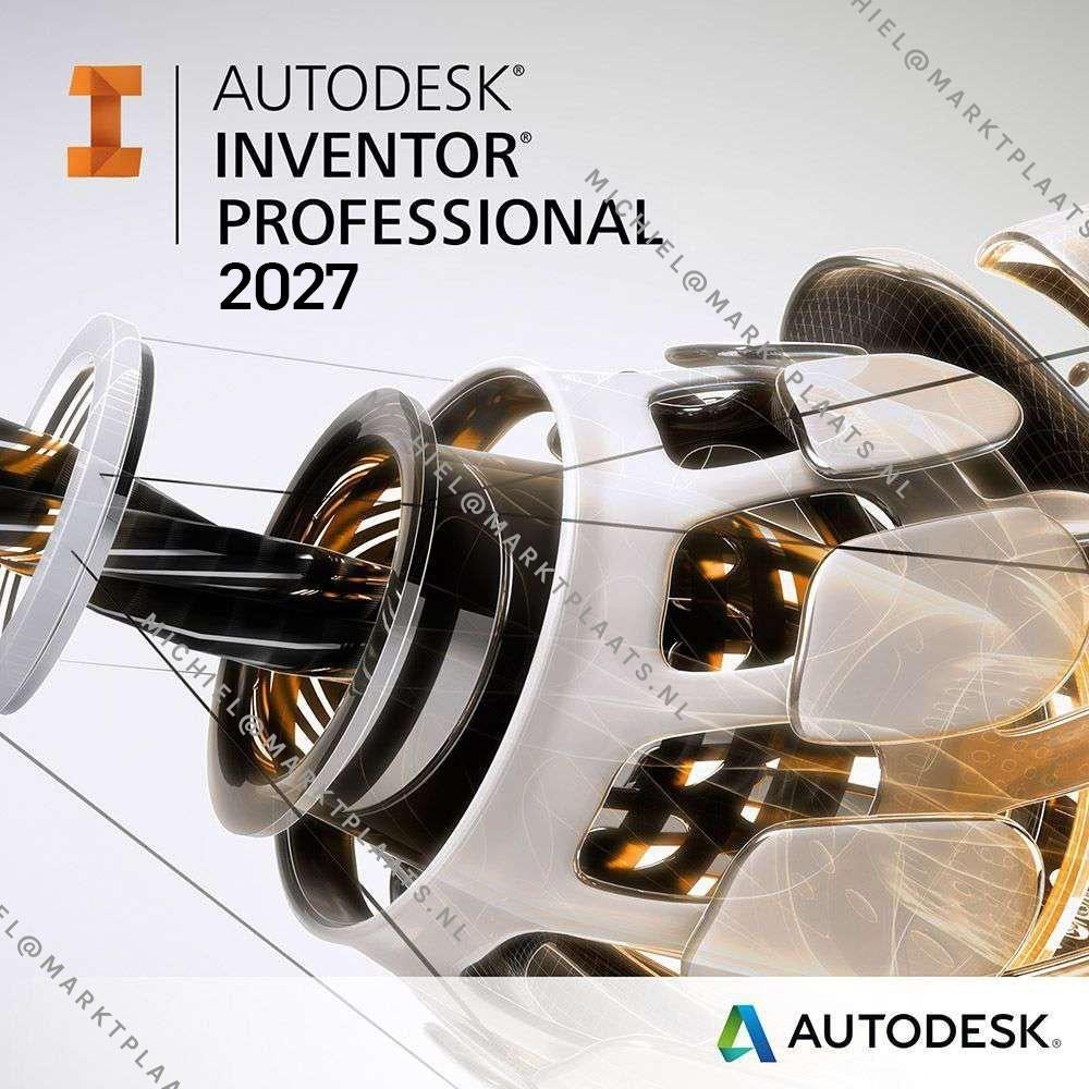 AutoDesk Inventor Pro 2027 | Levenslang | Windows | Installa, Computers en Software, Ontwerp- en Bewerkingssoftware, Ophalen of Verzenden