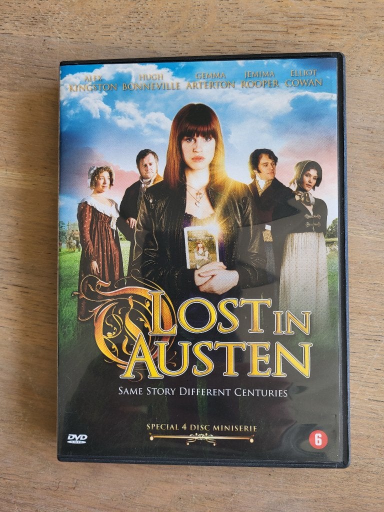 Lost in Austen - Special 4 Disc Miniserie DVD, Engels, Speciale editie, Nederlands, Zo goed als nieuw