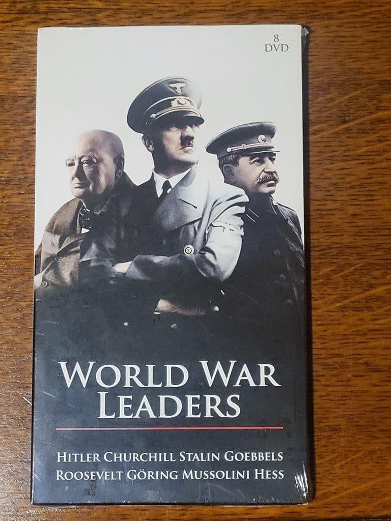 World War Leaders - 8 DVD Boxset (Nieuw in verpakking), Cd's en Dvd's, Engels, Verzenden, Nederlands, Vanaf 12 jaar