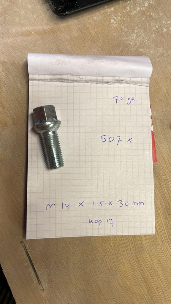 Grote partij wielbouten en wielmoeren - diverse maten, Auto diversen, Auto-accessoires, Bimecc, Bimecc@bimecc.it, Nieuw, Ophalen of Verzenden