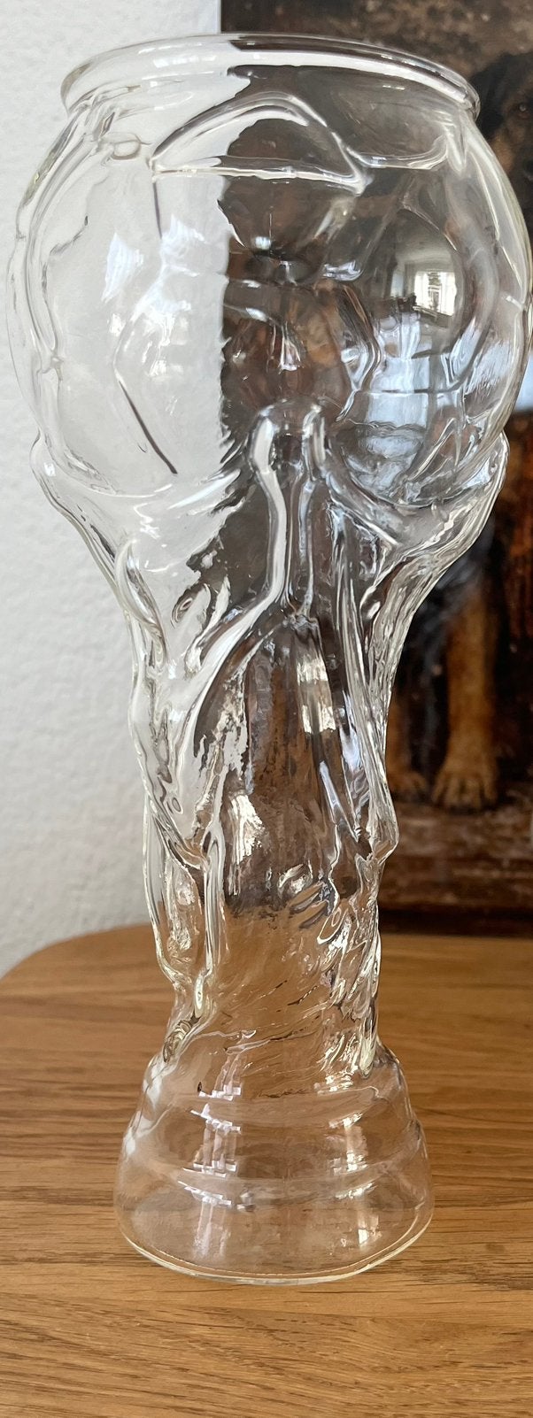 Glazen Bierpul Bierglas FIFA wereldbeker trofee GLAS, Ophalen of Verzenden, Zo goed als nieuw, Ajax