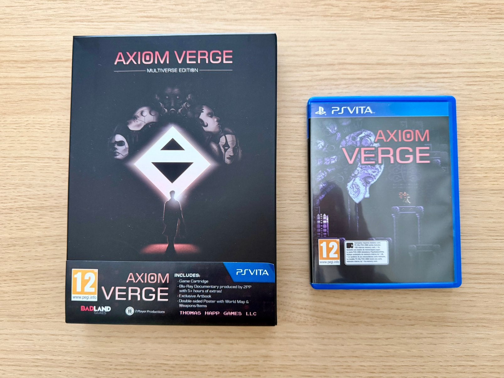 Axiom Verge - Multiverse Edition voor PlayStation Vita., 1 speler, Ophalen of Verzenden, Zo goed als nieuw, Vanaf 12 jaar