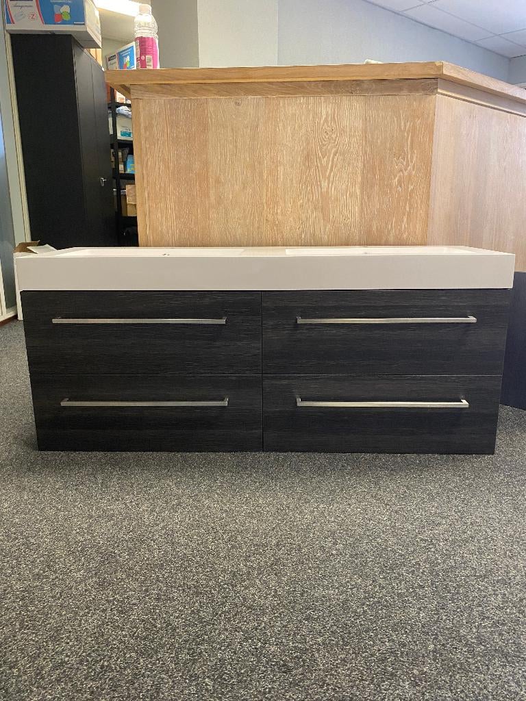 Badmeubel 140 cm Brauer nu van €1955 alle modellen €750, 100 tot 150 cm, Overige typen, Nieuw, Ophalen of Verzenden