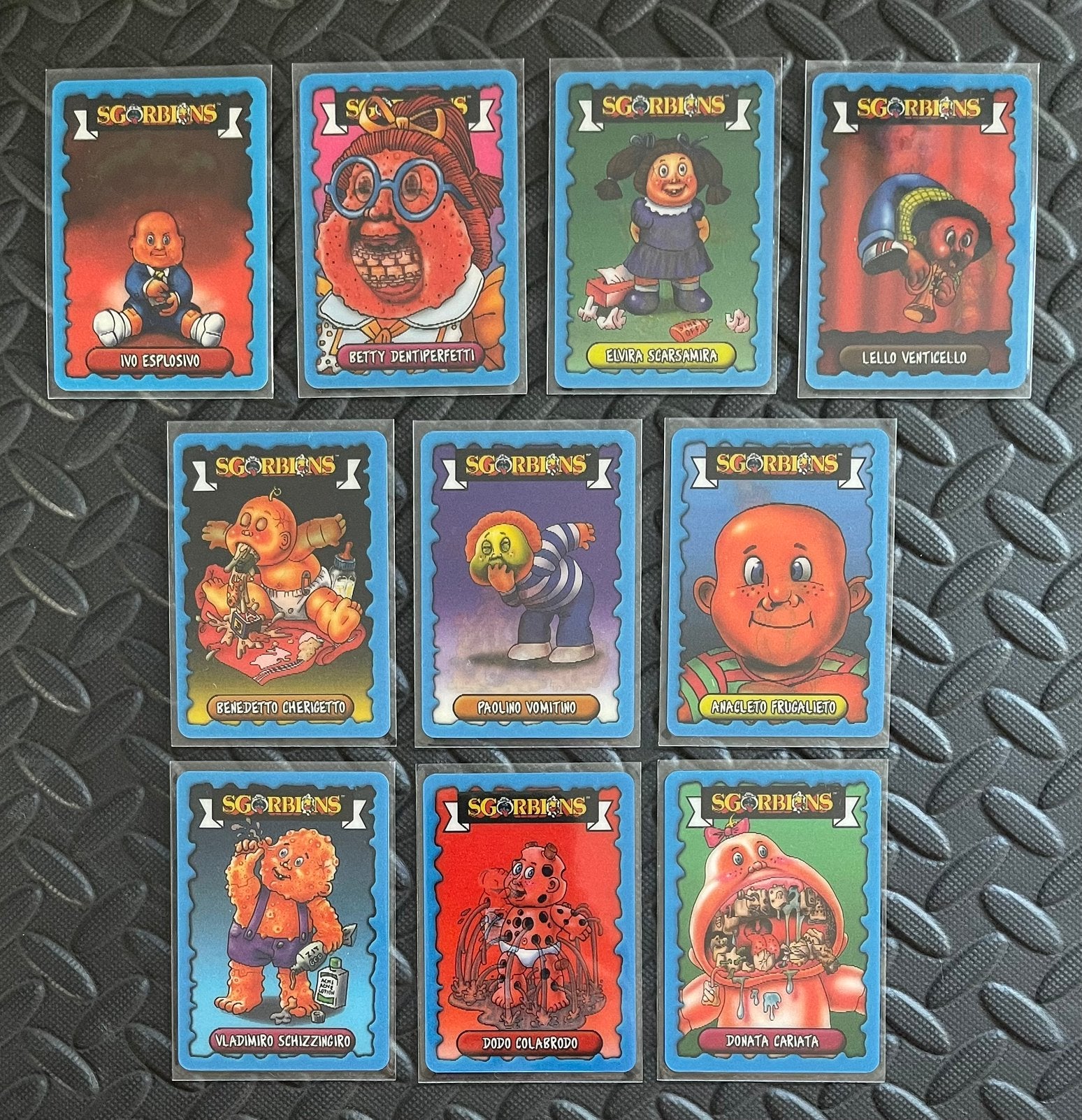 Garbage Pail Kids GPK Sgorbions 2018 Lenticular Set, Ophalen of Verzenden, Nieuw, Meerdere plaatjes