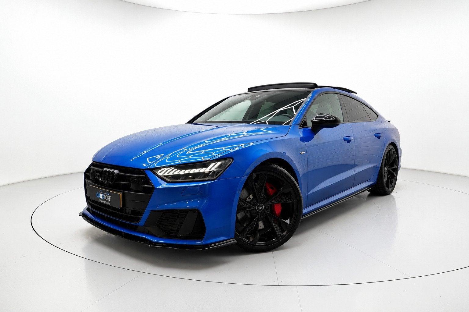 Audi A7 Sportback 50 TFSI e quattro 3x S LINE PANO RS STOEL, Auto's, Dealer onderhouden, Gebruikt, 4 cilinders, Bedrijf