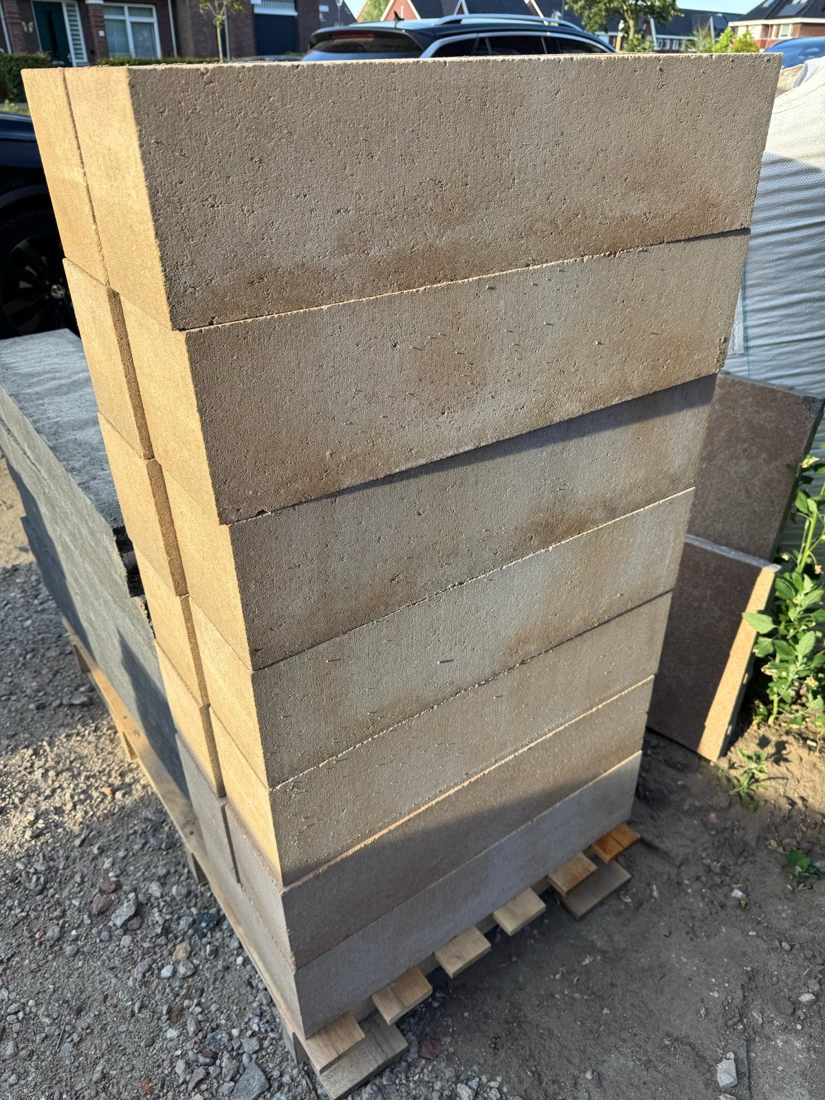 14 stuks Linea Black beige 15x15x60, Ophalen, Nieuw, Beton, Overige typen