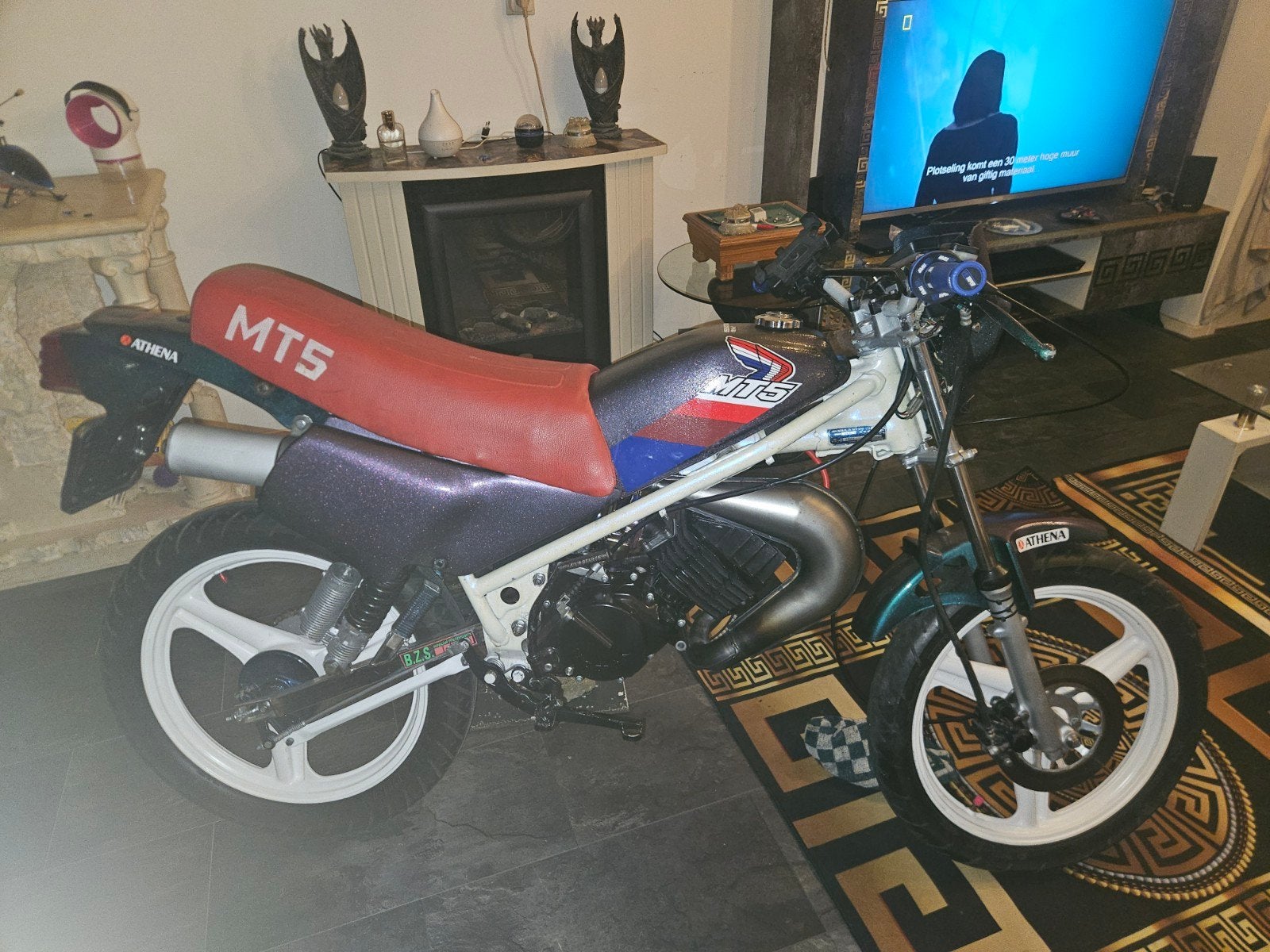 Honda MT5 - Klassieke bromfiets met Athena en Malossi, Ophalen of Verzenden, Gebruikt, MT
