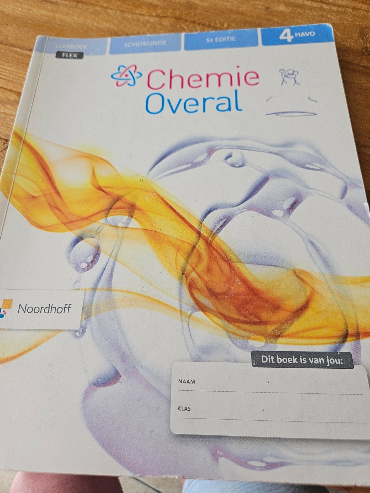 Chemie Overal 4 HAVO Scheikunde Leerboek 5e editie, Ophalen of Verzenden, Gelezen, HAVO, Scheikunde