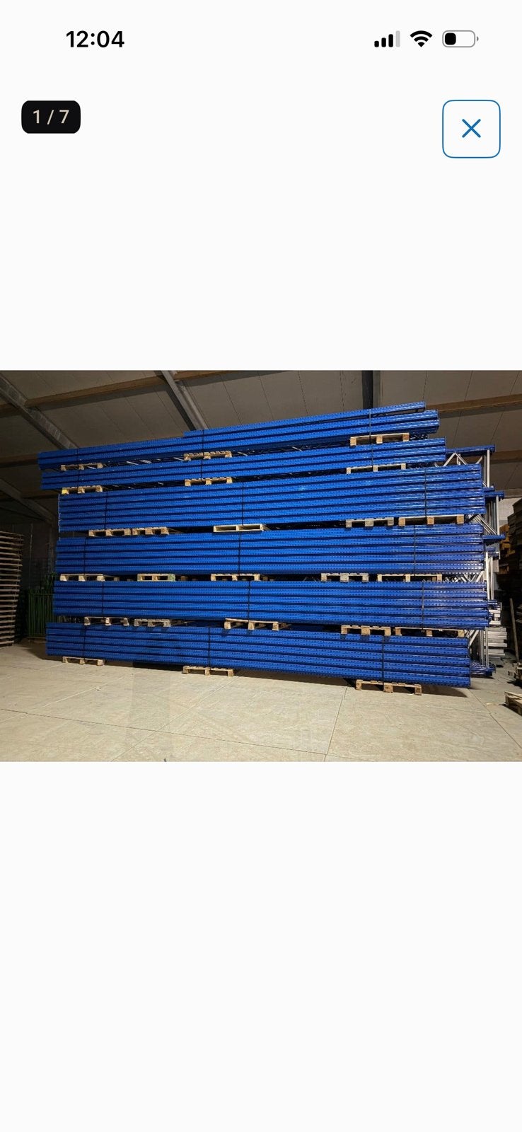 Magazijnstellingen Palletstellingen ESMENA - ZGAN, Ophalen