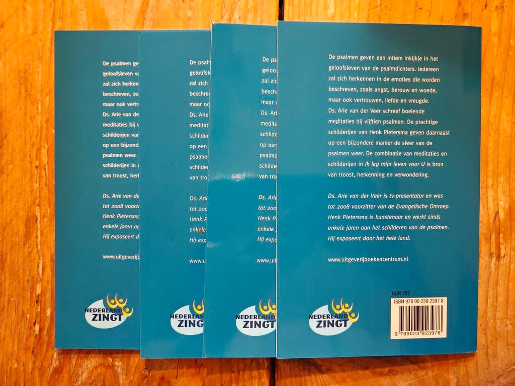 4 X Ik leg mijn leven voor U., Ophalen of Verzenden, Zo goed als nieuw