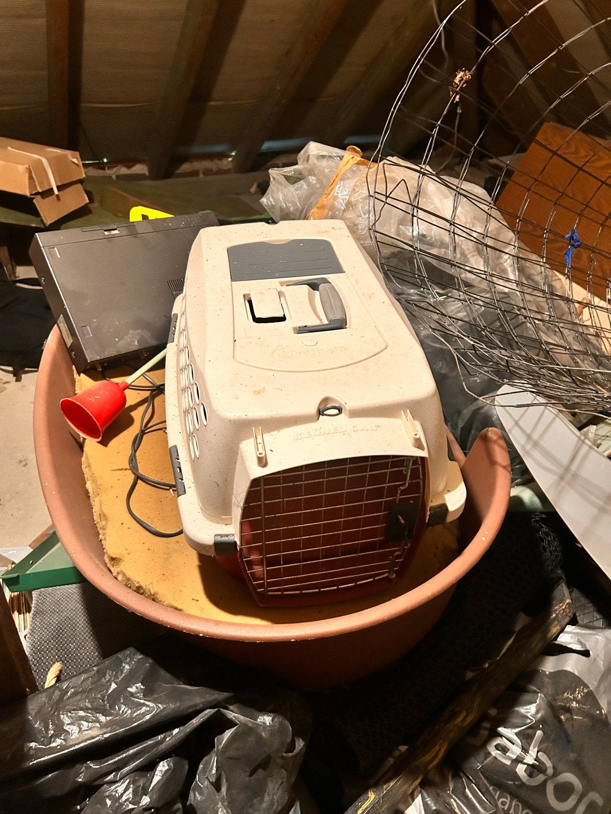 Kattenbench - Transport kleine huisdieren., Ophalen, Gebruikt